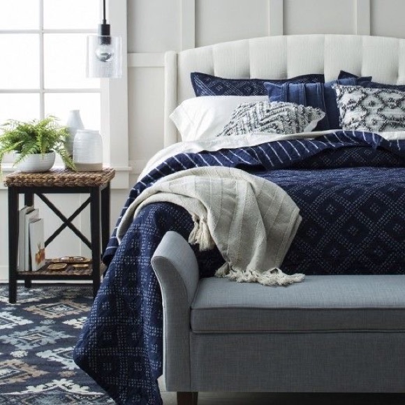 Threshold Shibori Dot Cotton Shams
. - Picture 3 of 3